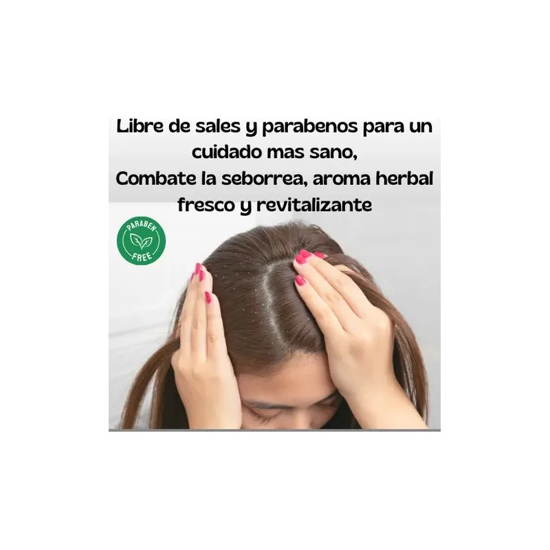 Fortipelo Kit Anticaída Shampoo Con Papa Romero Sábila Chile