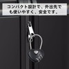 KKLM Padlock Wire Lock 2 Pack Combination Combination Combination Combination