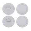 ZAWELIYO Pack of 4 D-Ring Patch, Inflatable Rubber Boat D-Ring