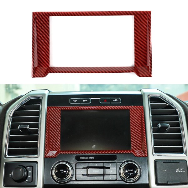 Aftermarket Branded Dashboard Navigation GPS Screen Cover Trim For Ford