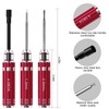 12Pcs RC Car Tools Kits Screwdriver Set (Hex, Phillips, Flat)