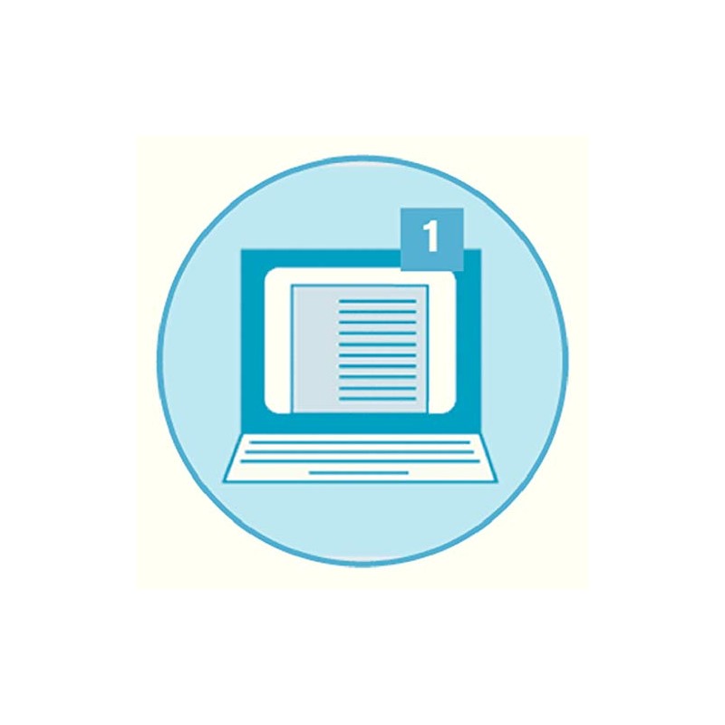 Esselte A4 6 Positions Printable Index Polypropylene