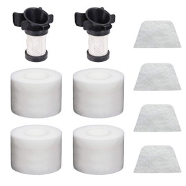 Colorfullife Replacement Filters for Shark ION Flex DuoClean X30 X40 F60 F80 IF200 IF201 IF202 IF205 IF251 IF252 IF281 IF282 IF285 UF280 IC205 IR70 IR100 IR101, Replace XPREMF100 XPSTMF100