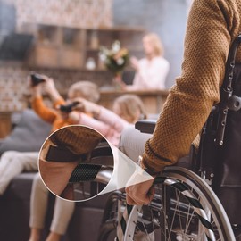 Haloera Rubber Grip Tape for Handle Anti-Slip - Heavy Duty Non-Abrasive Waterproof Tape for Indoor & Outdoor, Contact Surfaces Safer, Comfort, Noise Reduction, Customizable - (Black, 2In x 10Ft)