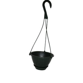 6" Mini Green Plastic Hanging Basket by Koba (25)