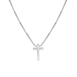 Cubahop Simple Cross Choker Pendant Choker Necklaces Jewellery for Women, Metal, Alloy