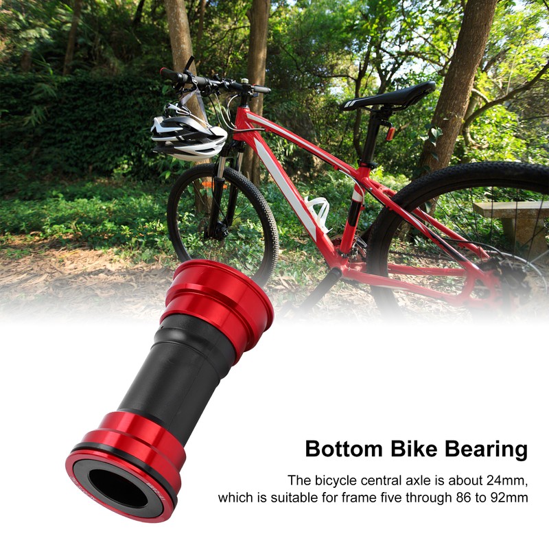 Bike Bottom Bracket Aluminum Alloy Durable Sturdy High Accuracy Center