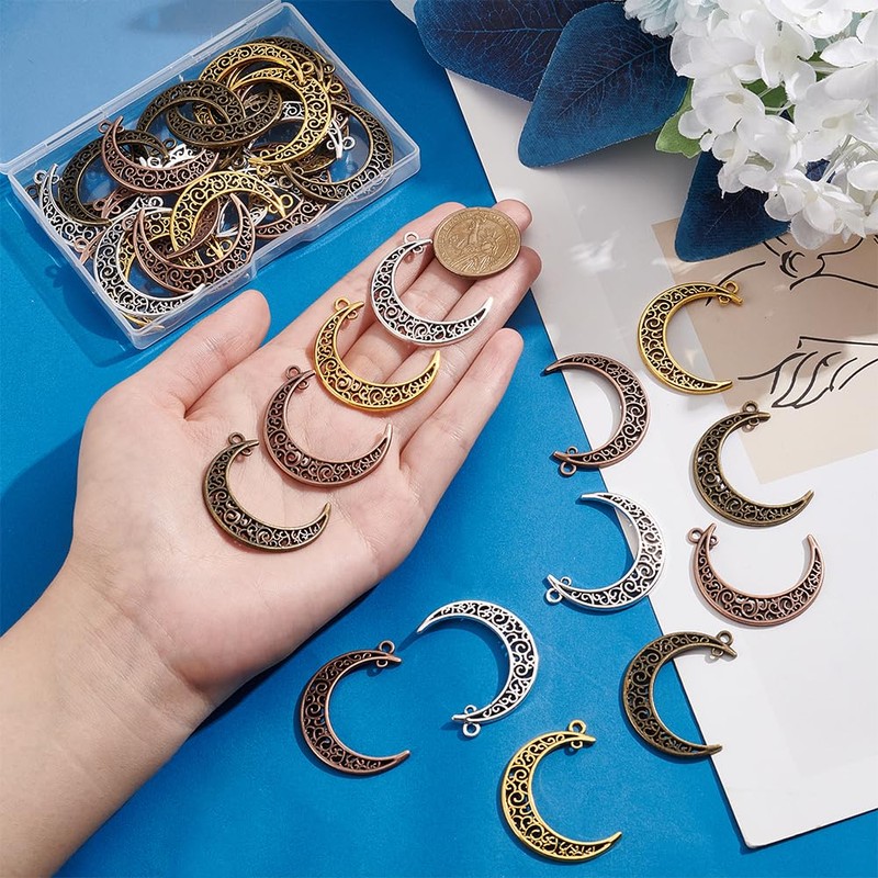 PandaHall Elite Alloy Pendant, Metal