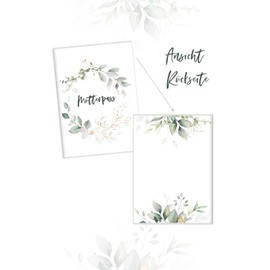 Maternity Log Cover for German Maternity Log | High Quality Cover for Your Maternity Log | Maternity Log Cover | Pregnancy Gift | Green Gold