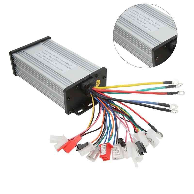 48V/60V/72V 600W Brushless Controller Electric Sine Wave Bicycle Scooter Brushless