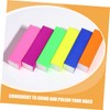 FOMIYES 12pcs Nail Buffer Blocks for Manicure and Pedicure Eva