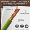 Gisafai 10 Pcs 22 Gauge Wire 100 ft Per Roll