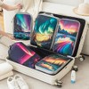 Packing Cubes, 7pcs Compression Packing Cubes for Travel Accessories Organisers