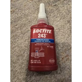 Loctite ONE NEW BOTTLE OF LOCTITE 243 THREADLOCKER ,EXP. DATE 06/2024, MSRP 40 $$$