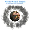 1000pcs Plastic Welder Staples,0.6mm Plastic Welding Staples,Wave Hot Staple Welding