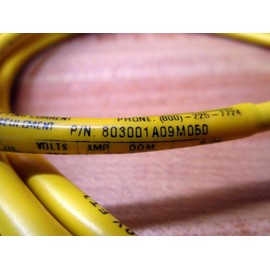 Cordset, 3 Pin, Receptacle, Female