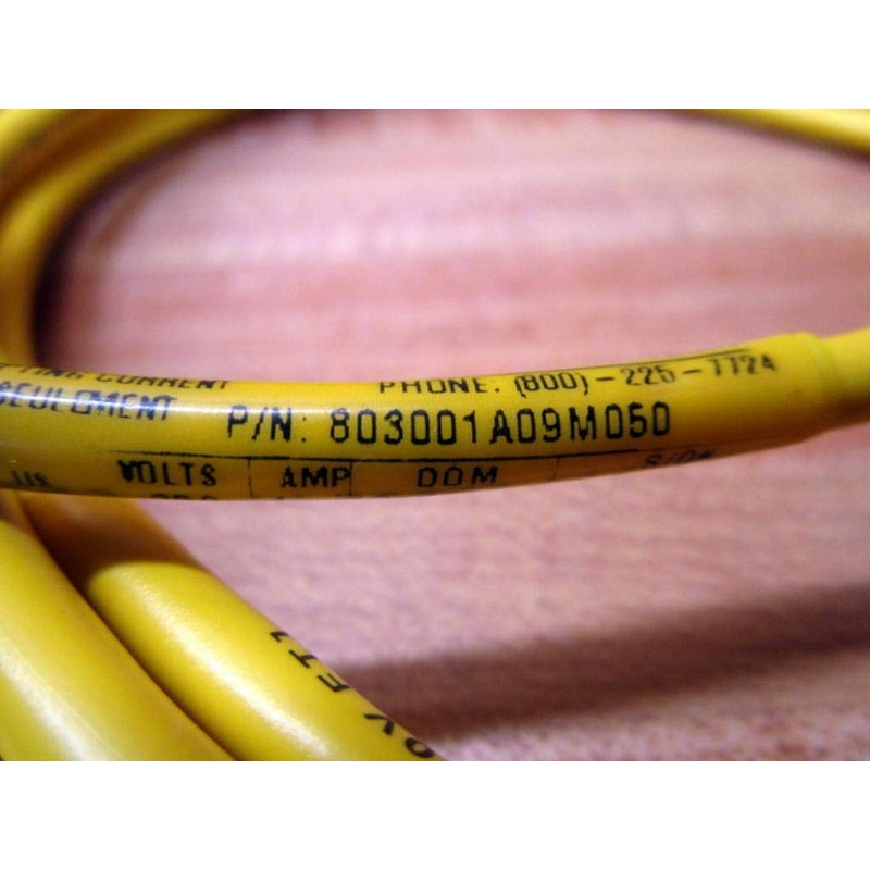 Cordset, 3 Pin, Receptacle, Female