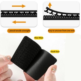 XINJIDUO 30 Pairs 2 Inch Square Hook Loop Dots,Double Sided Adhesive Dots, Nylon, Waterproof, Hot Melt Adhesive, High Temperature Resistant, Strong Adhesion (Square)