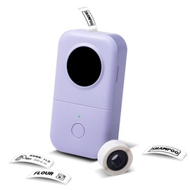 Phomemo D30 Smart Phone Label Printer, Mini Label Writer, Smartphone Compatible, Sticker Printer, Smartphone Label, Sticker, Thermal Printer, Ultra Small, Bluetooth Connection, Applicable to Mailing/DIY Labels/Handwriting/Price Tags/Date/Weight/Numbers, 