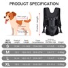 Adjustable Pet Front Carrier Backpack, Hands-Free Dog & Cat Travel