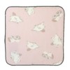 [Mini Towel] Gauze Towel/Momonga Pink Friends Hill, One-sided Gauze Handkerchief