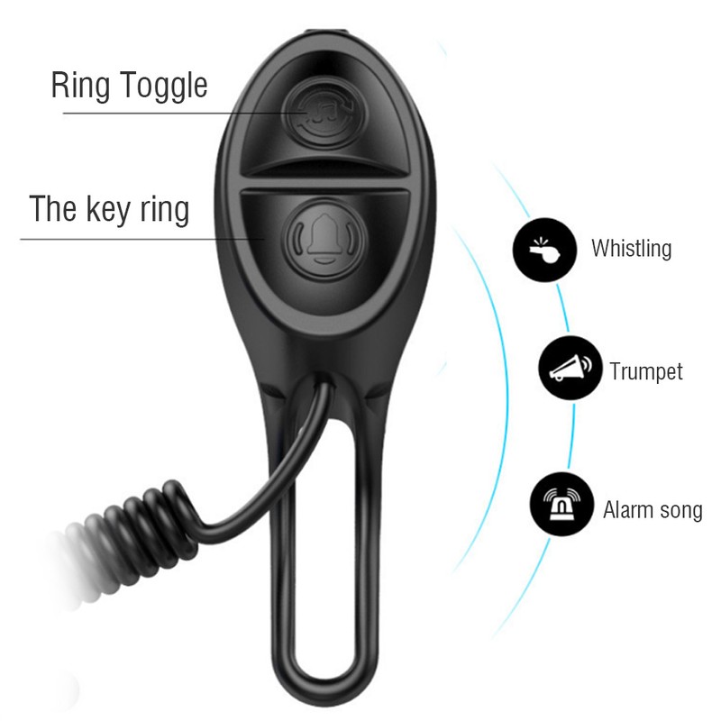 Black Fashionable Appearance Single Sound Extraordinary Fixed Freely Bicycle Charging