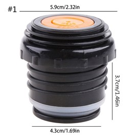 Vacuum Bottle Covers Stopper Thermal Cup Travel Mug Stopper Lid Replacement for Outdoor Camping Travel Flask