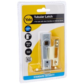 Yale Locks YALPM888PB30 Yale PM888 Mortice Latch 3-inch Brass