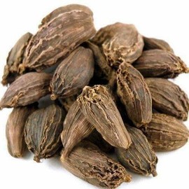 Snow Hill Organic Black Whole Cardamom (Amomum Subulatum) Big Cardamom Badi Elaichi - Sabut Elaichi - Moti Elaichi, Organic Flavor Aromatic Herbs Spices - Harvested In Mt. Everest Country Nepal