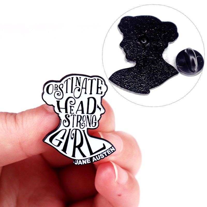 CHROMACRAFT 2pcs English Brooches Brooches Creative Style Women Brooches Interesting