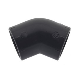 45° Angle with 2x Internal Thread Rp 1 Inch, Only for Plastic Thread, PVC-U 16 Bar