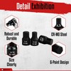 WETT 3/8-Inch Drive Low Profile Impact Hex Driver Set, 16-Piece