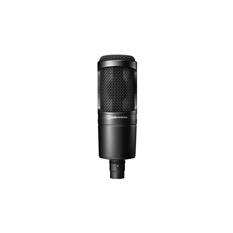Audio-Technica Micrófono de Condensador cardioide Negro AT2020