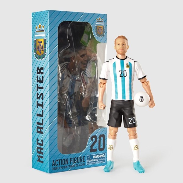 Sockers Banbo Toys SOCKERS Argentina Mac Allister 8" Collectible Soccer