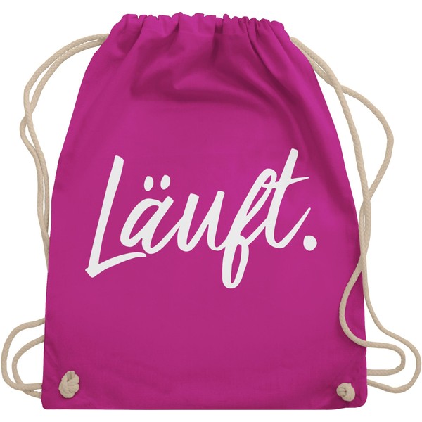 Shirtracer - Gym Bag Backpack - Sayings - Läuft -