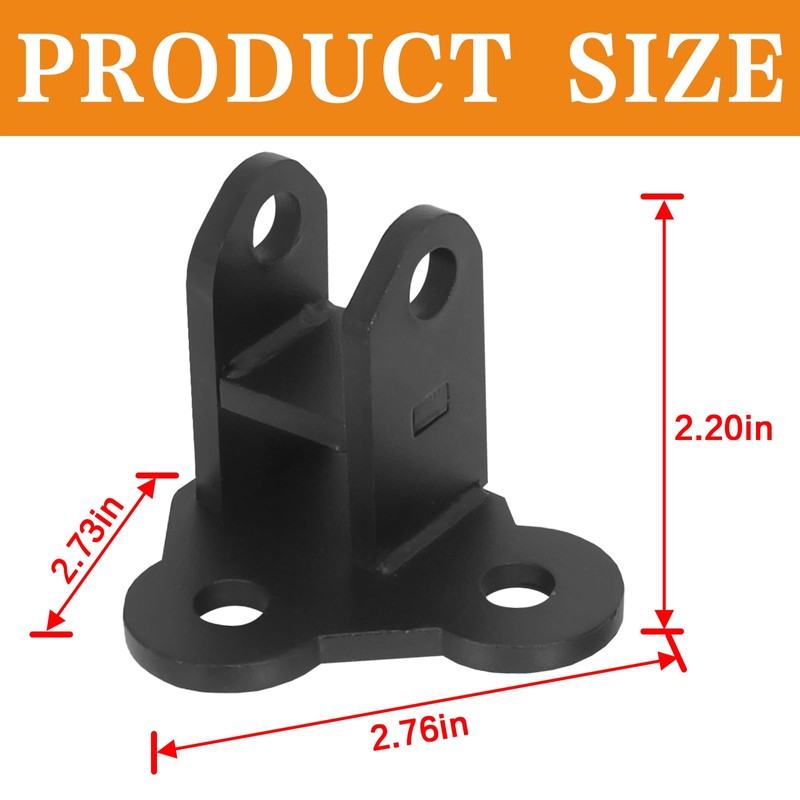 VPZMT 2'' Foot Pegs Lowering Mounts Bracket for Suzuki DR650