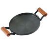 Aluminum Alloy Braiser Multifunction Induction Cooking Fry Pan with Dual