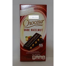 Choceur Dark Chocolate with Whole Roasted Hazelnuts 7.05oz 200g