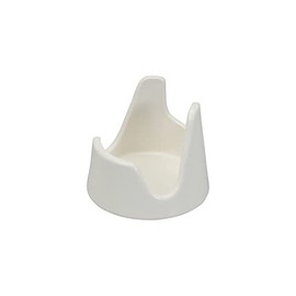 パール金属 収納 鍋蓋 ふた スタンド 磁器製 キッチン 台所 ホワイト ブランキッチン L-1997