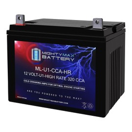 Mighty Max Battery ML-U1-CCAHR 12V 320CCA Battery for Toro Greensmaster 3100 3WD 04354