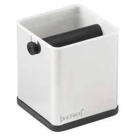 Launch Container for Coffee Grounds in Polished Stainless Steel