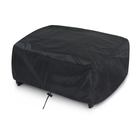 Electric Grill Cover 56 x 50 x 20 cm Easy to Install Water and Dust Proof UV Protection Black Universal Electric Grill Cover
