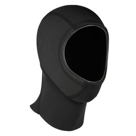 Mystic Watersports - Surf KiteSurf & Windsurfing Star 2mm Neoprene Wetsuit Hood - Black - Unisex - Flatlock stitching design