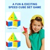 CFMOUR Speed Cube Set - Moyu Meilong 2x2x2 3x3x3 Pyramid