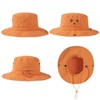TOP-EX Women's Safari Hat, Ponytail Compatible, Mesh, Adventure Hat, Foldable,