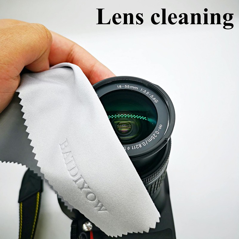 BATDIYOW Premium Microfiber Cleaning Cloths 8 Pack 6 x 7