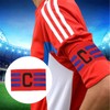 4 Pack Soccer Captain Armband，Adjustable Football Captain Bands for Adults