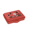 Fizzii Ladybird Lunch Box, Plastic, red, 15.5 x 12 x