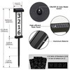 CTOL Solar Address Sign - Double-Sided LED Illuminated House Numbers,