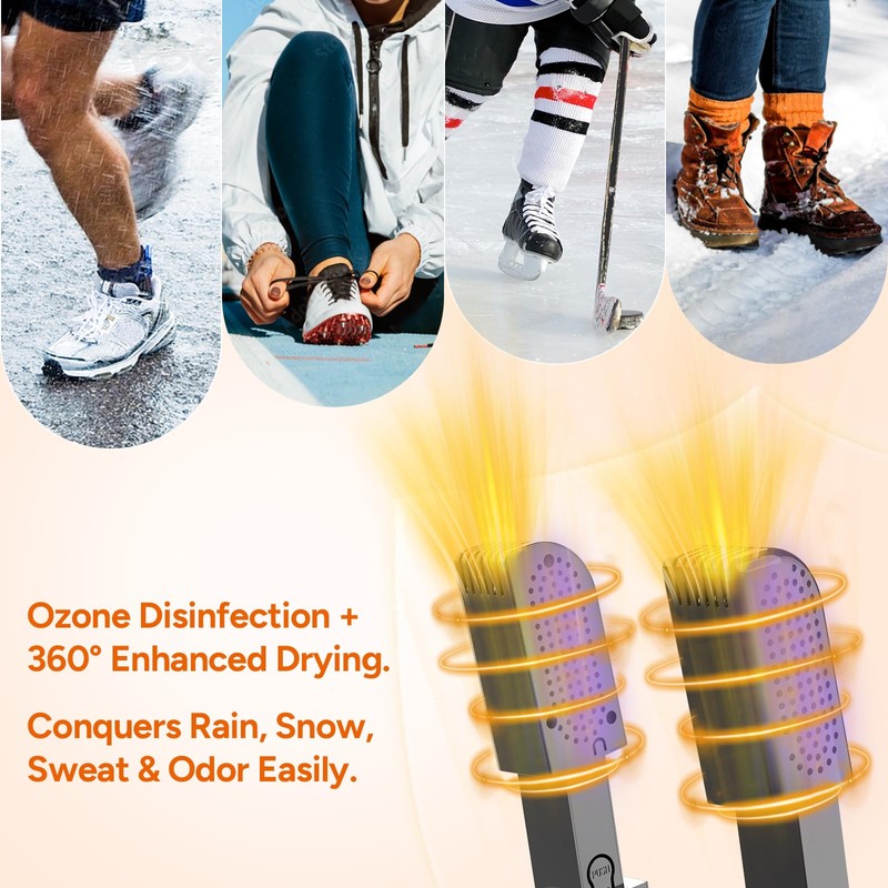 DR.PREPARE Boot Dryer Shoe Dryer, Glove Dryer & Boot Warmer